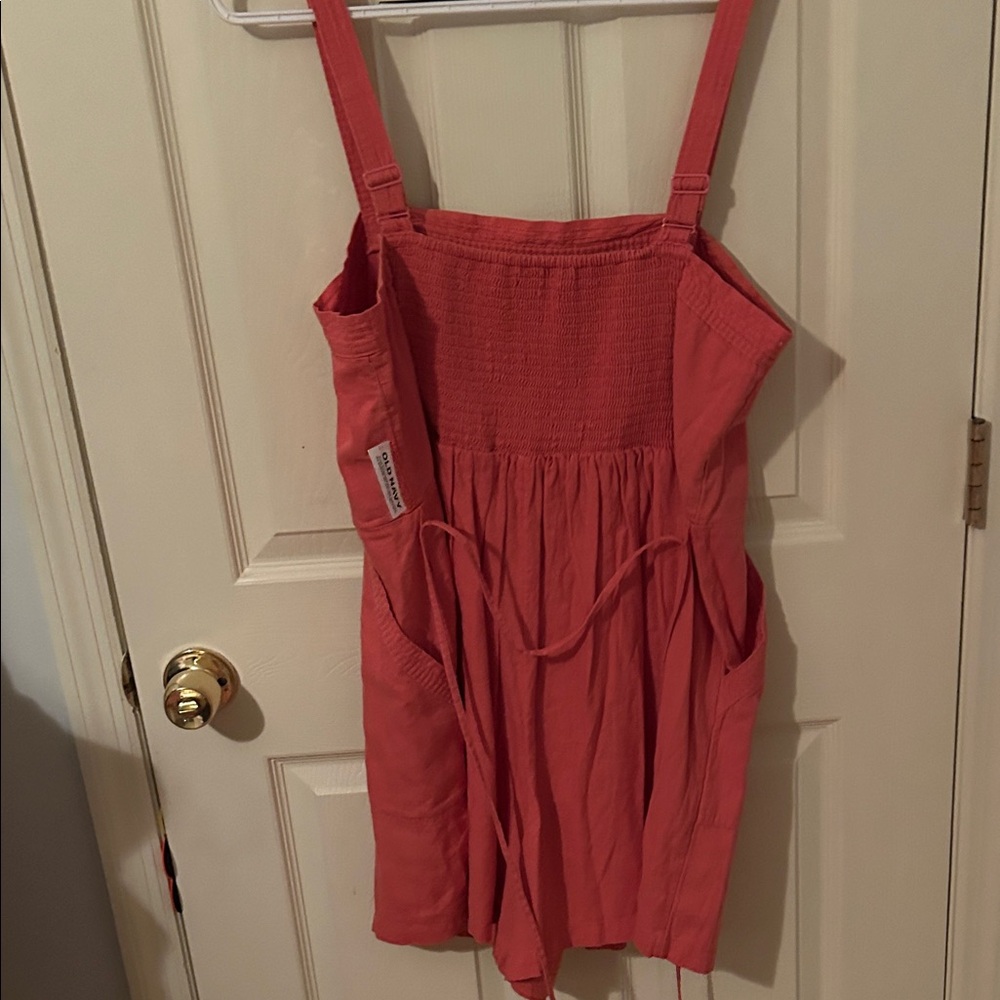 Old Navy Coral Mini Dress - Picture 3 of 4